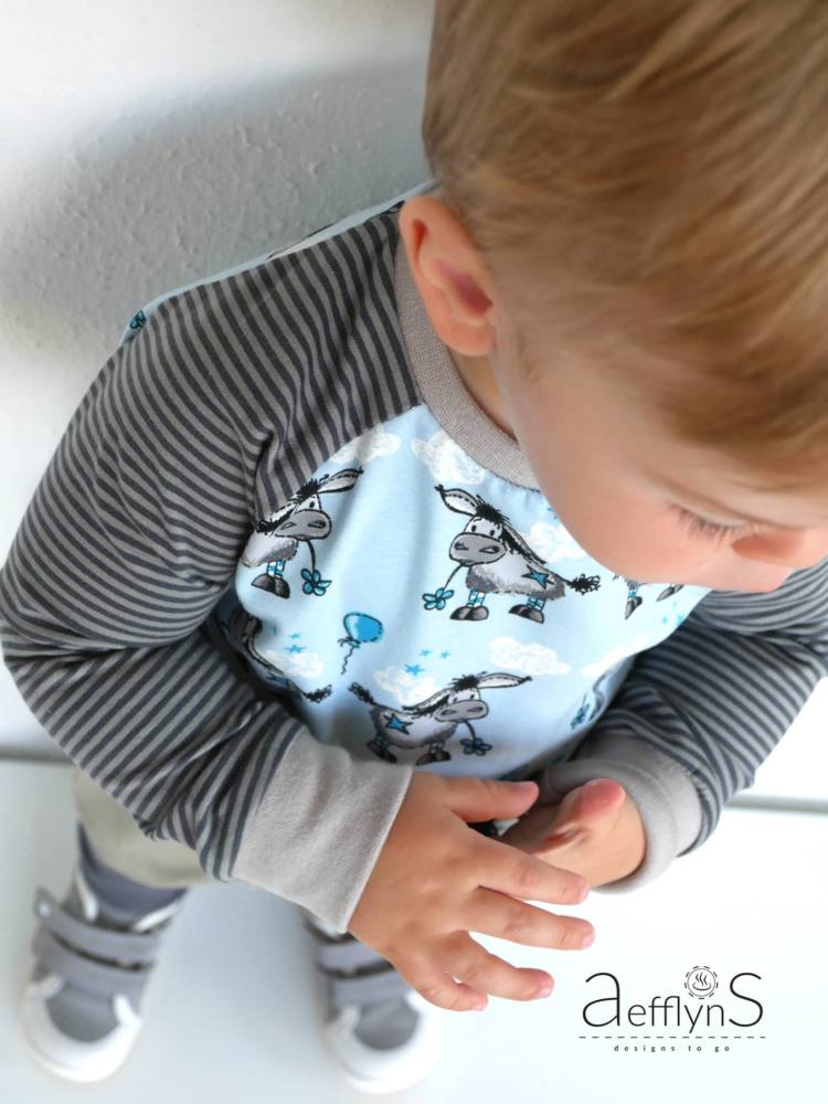 Kinder Pulli naehen MiniMars 00013