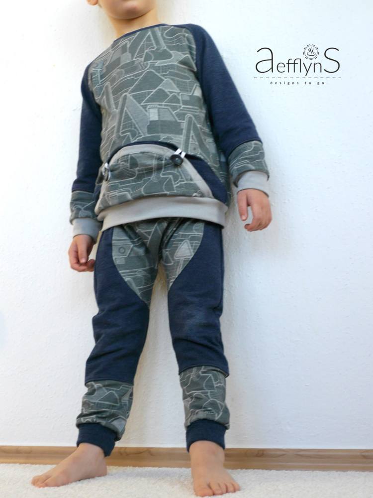 Kinder Pulli naehen MiniMars 00019