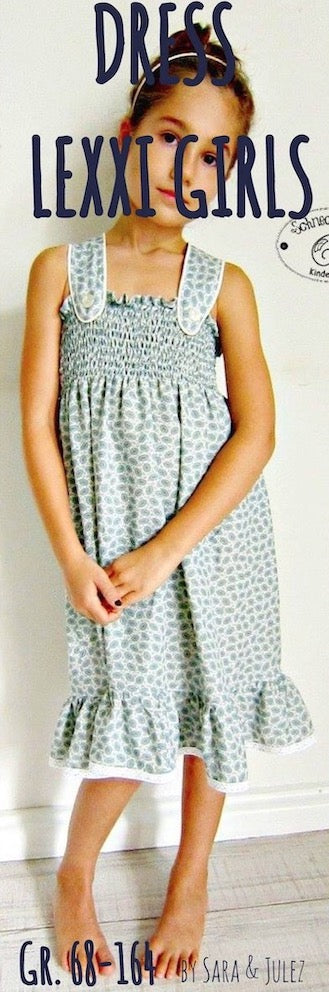 Kinder Sommerkleid LEXXI Damen naehen Sara Julez 7 Kopie
