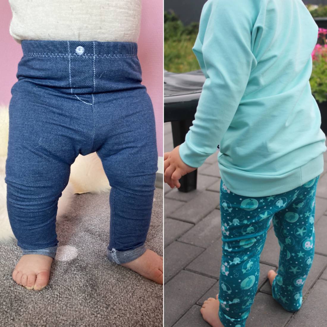 MISI Baby Leggings naehen7