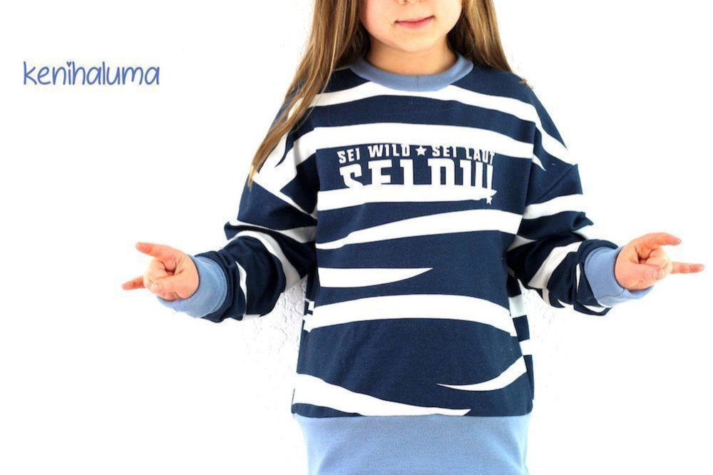 Oversize Shirt MAREN KIDS naehen Sara Julez 8 CR