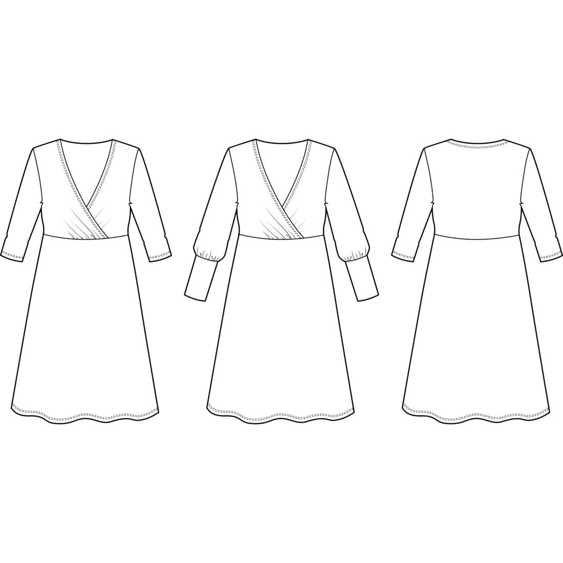Damen Kleid SIHIR