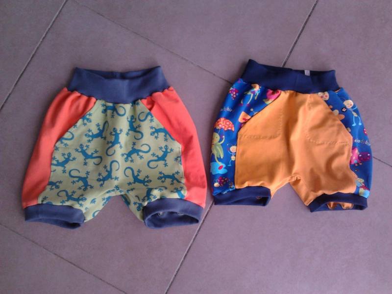 Stoffmixhose naehen MiniBix 105