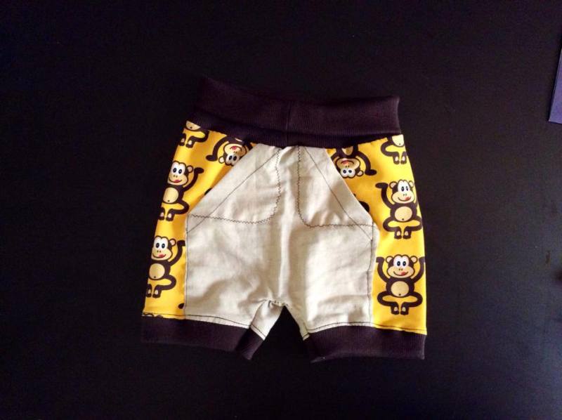 Stoffmixhose naehen MiniBix 86