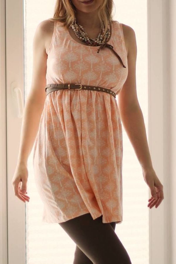 Tanktop Babydoll Kleid MAISIE naehen Sara Julez 2