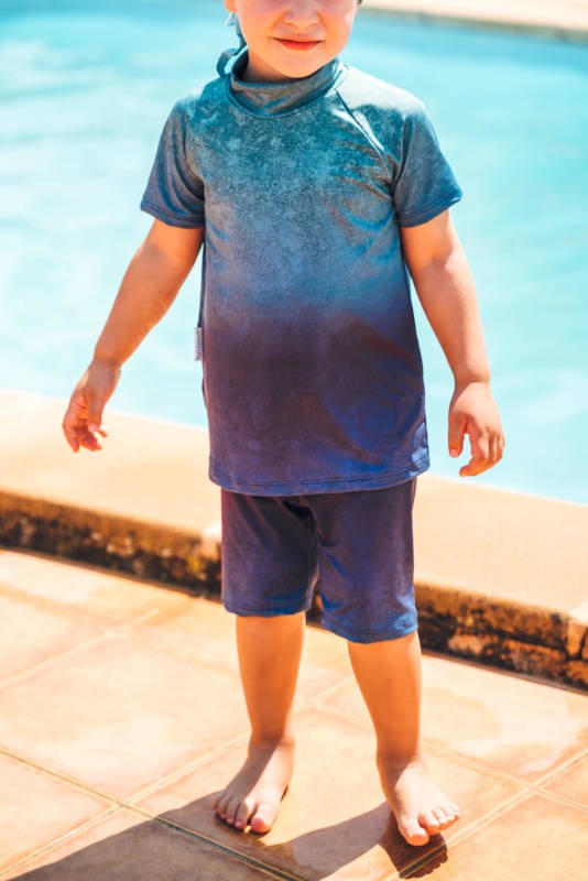 UV Shirt naehen fuer Kinder 016