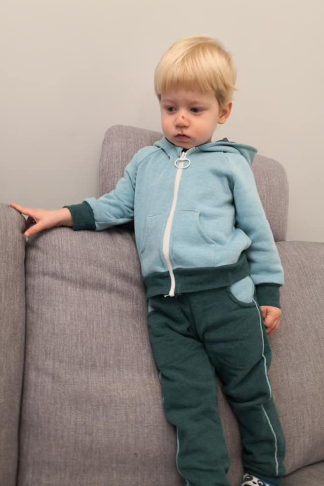 baby jacke naehen KRIM 10