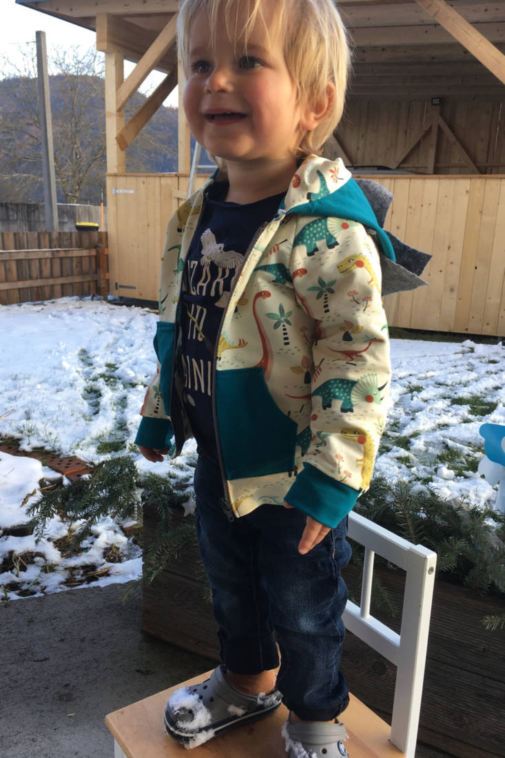baby jacke naehen KRIM 11