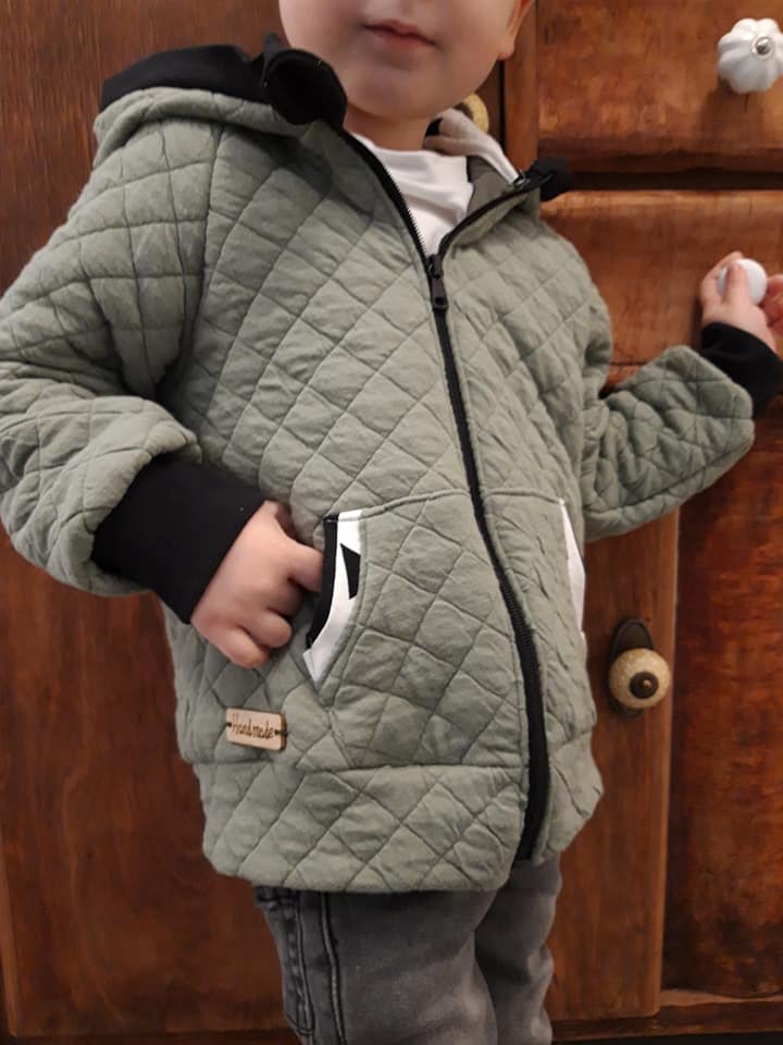 baby jacke naehen KRIM 12