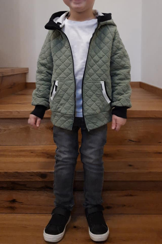 baby jacke naehen KRIM 13