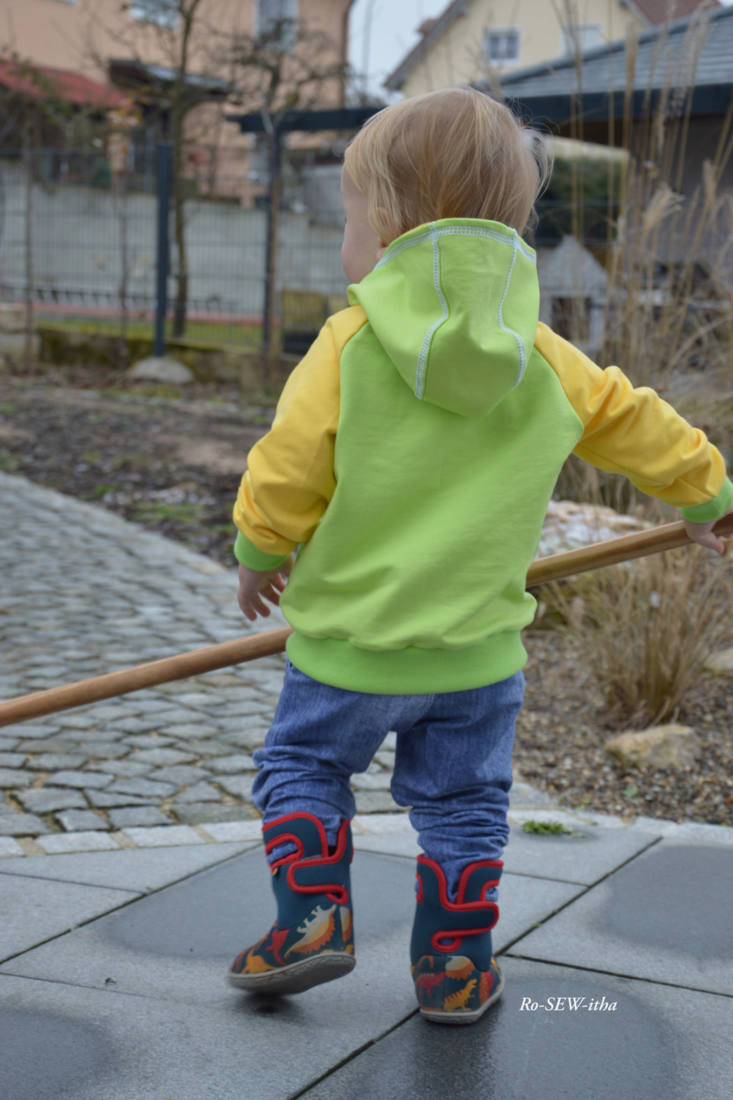 baby jacke naehen KRIM 19