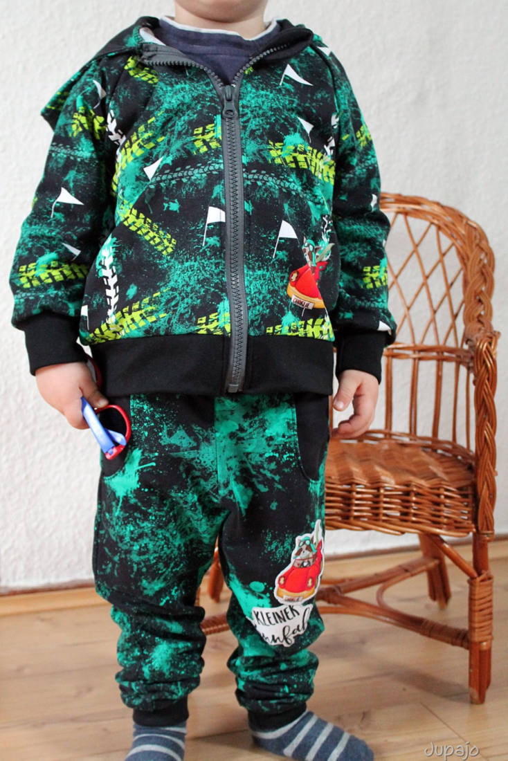 baby jacke naehen KRIM 23