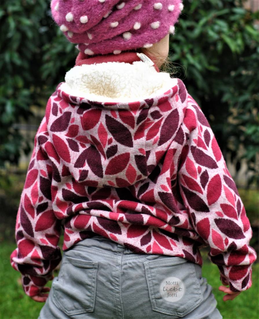 baby jacke naehen KRIM 26