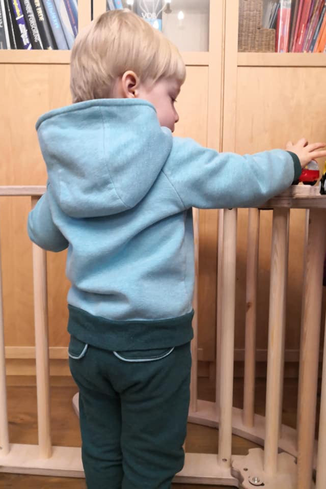 baby jacke naehen KRIM 27
