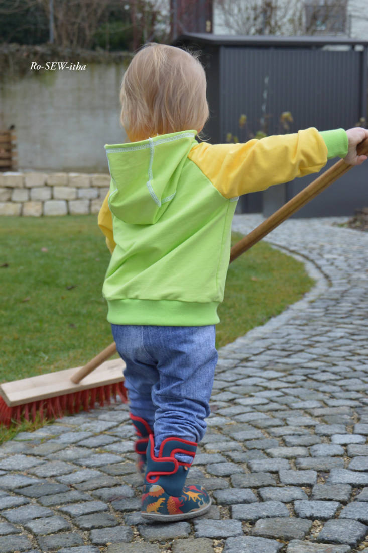 baby jacke naehen KRIM 3