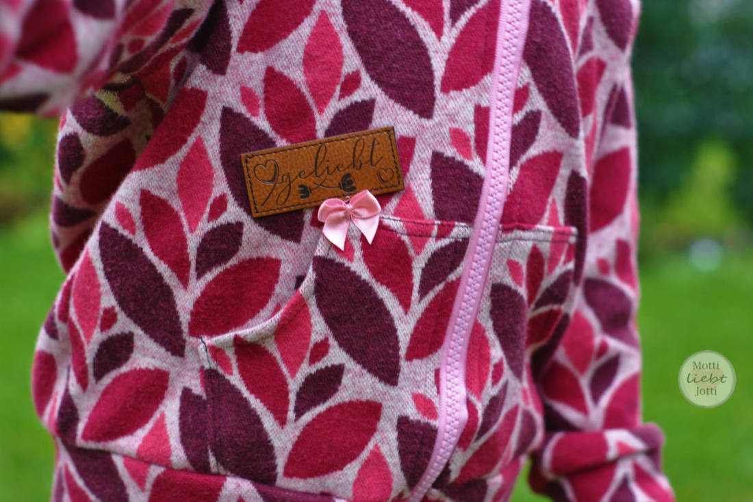 baby jacke naehen KRIM 31