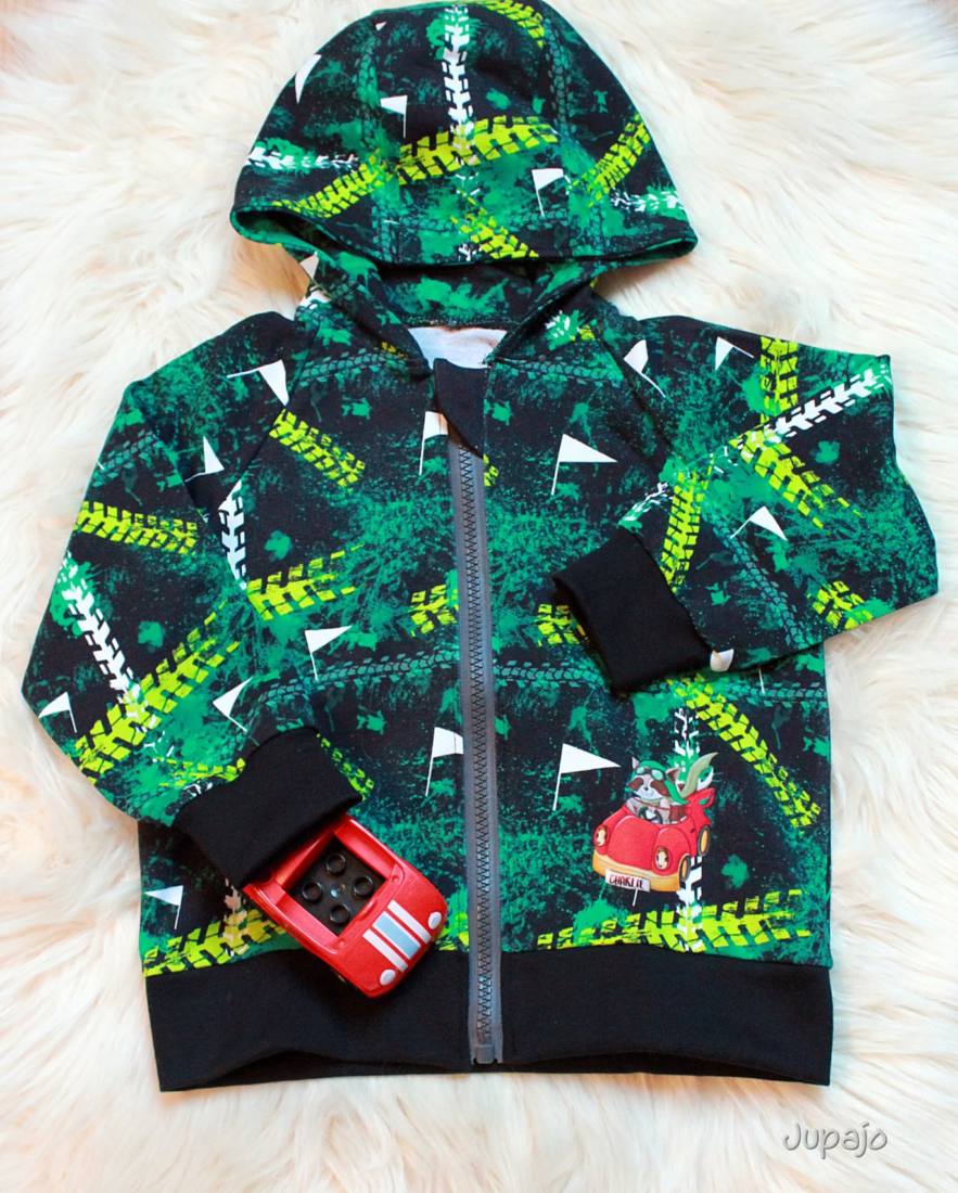 baby jacke naehen KRIM 5