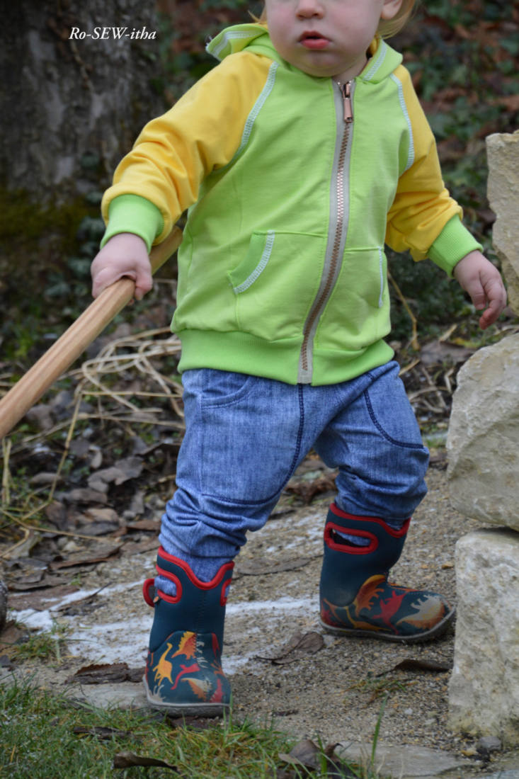 baby jacke naehen KRIM 7