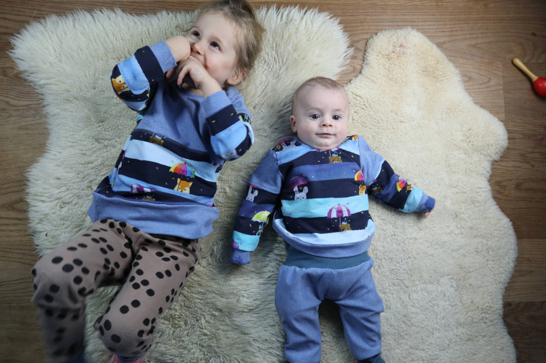 baby sweat anzug naehen gula 40