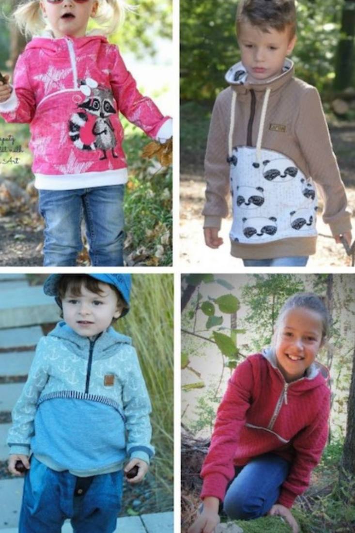 cover kinder hoodie casual zipp