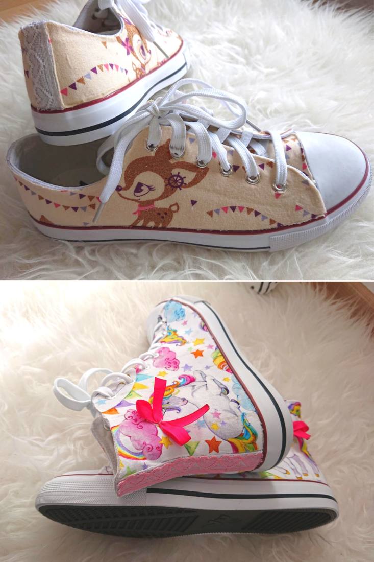 cover schuhe selber designen