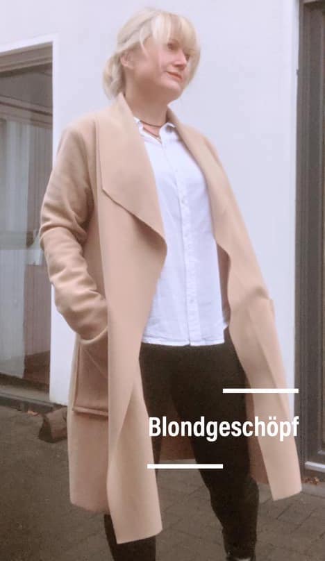 damen mantel naehen DINGIN 1