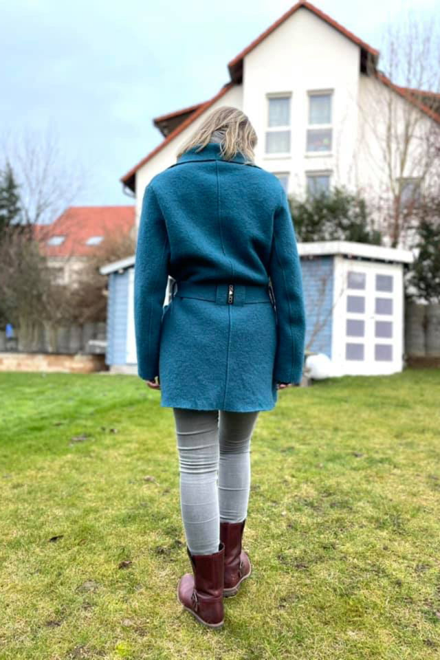 damen mantel naehen DINGIN 29
