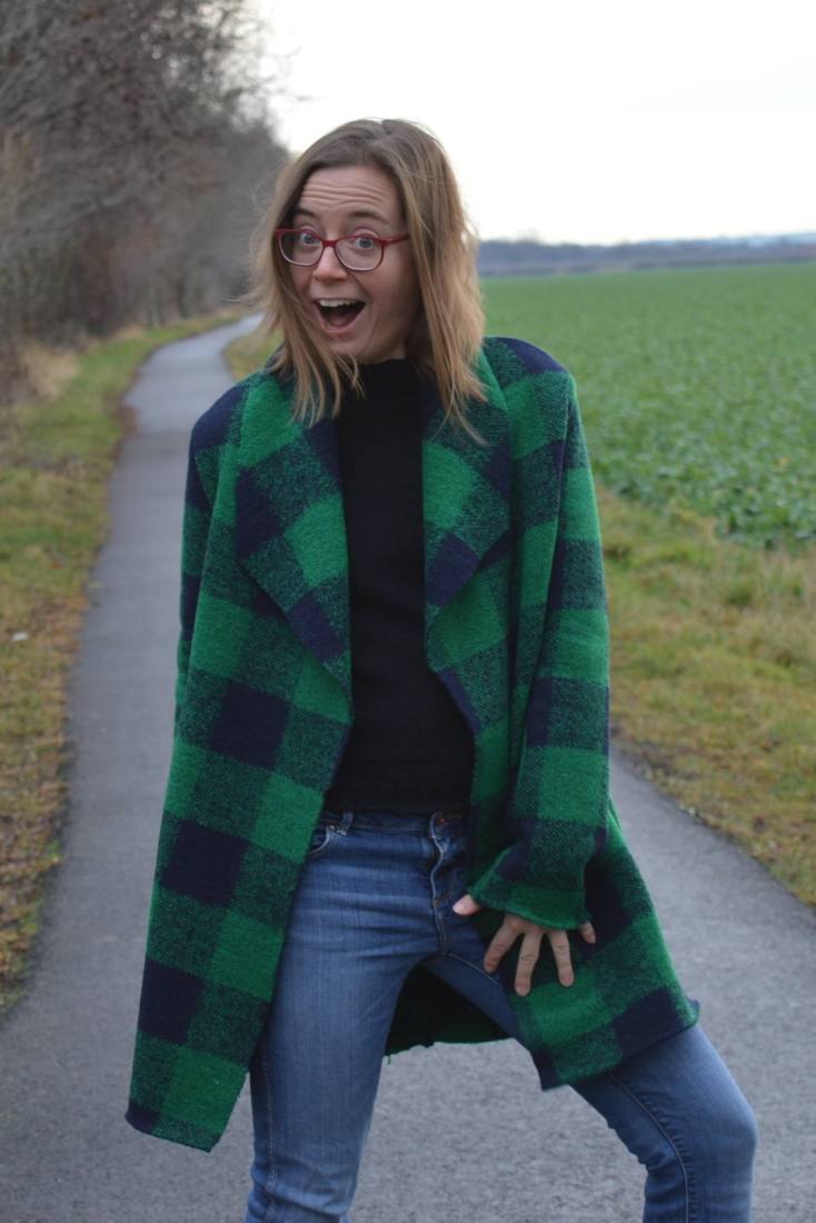 damen mantel naehen DINGIN 32