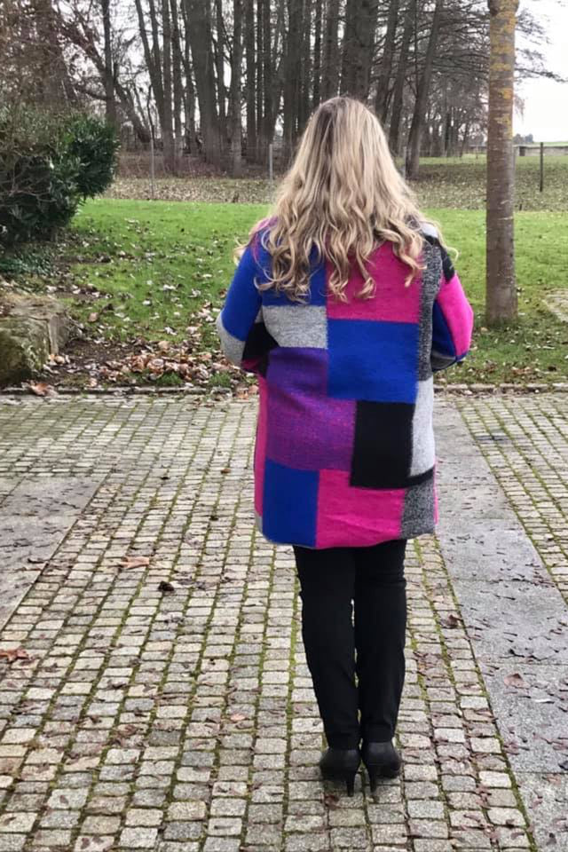 damen mantel naehen DINGIN 34