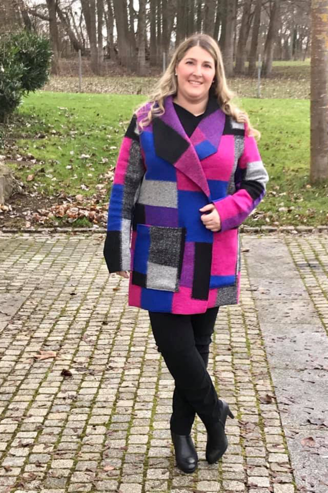damen mantel naehen DINGIN 35