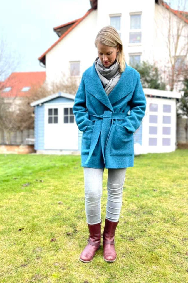 damen mantel naehen DINGIN 38