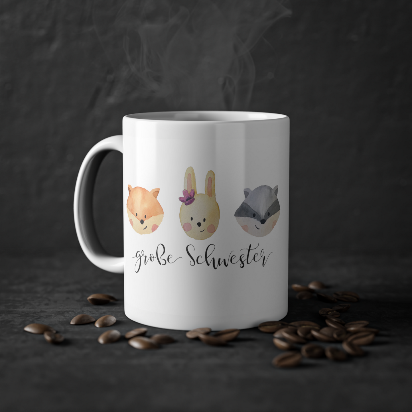 Set: Plotter files + Printables Forest Animals Watercolor