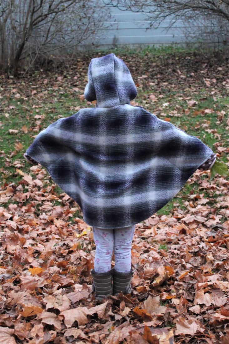 kinder poncho naehen 14