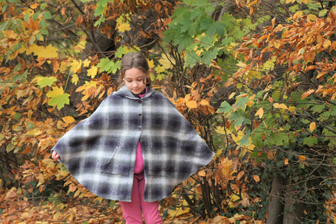 kinder poncho naehen 15