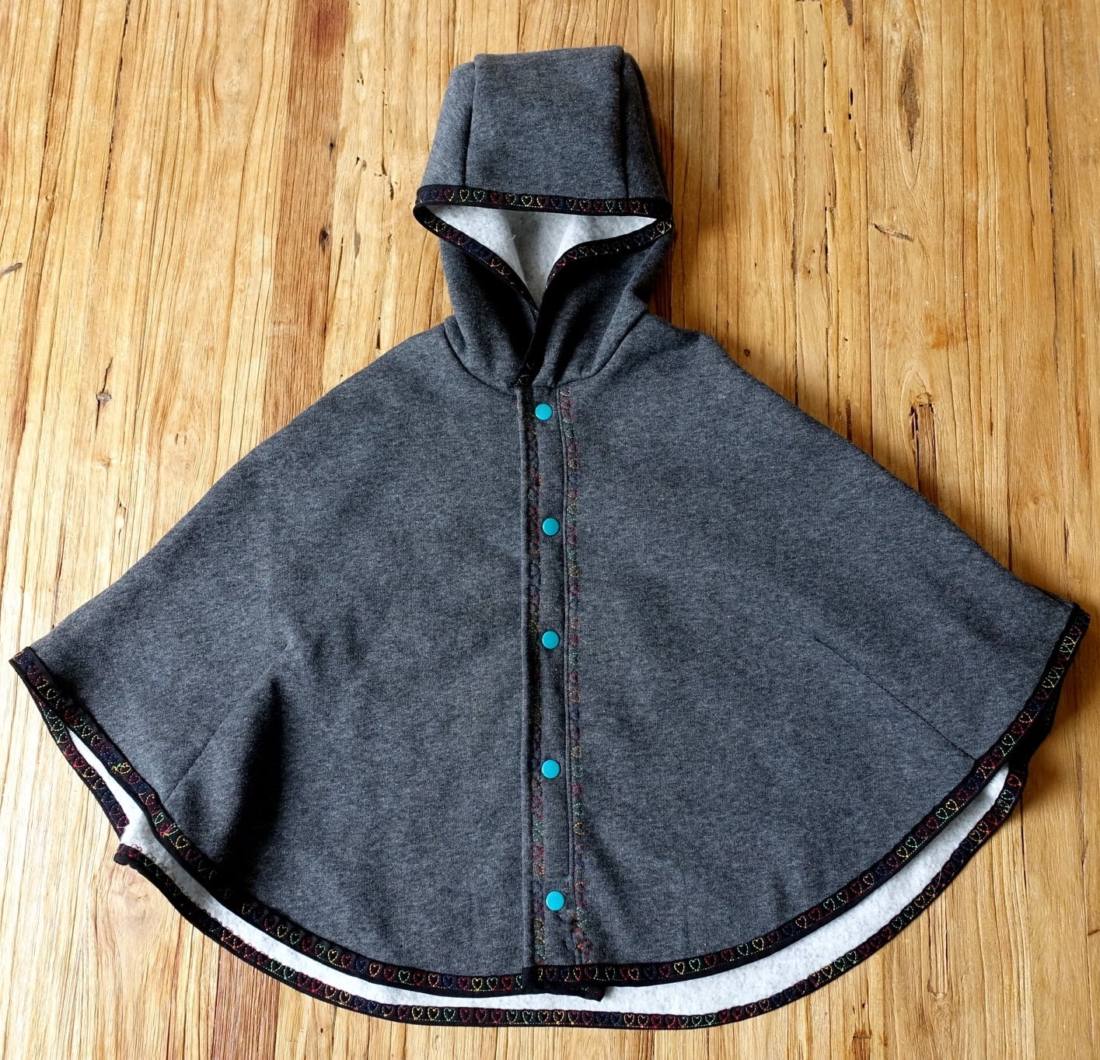 kinder poncho naehen 2