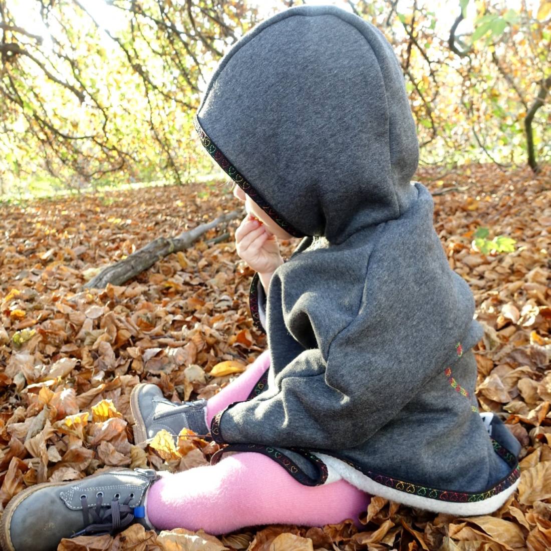 kinder poncho naehen 3