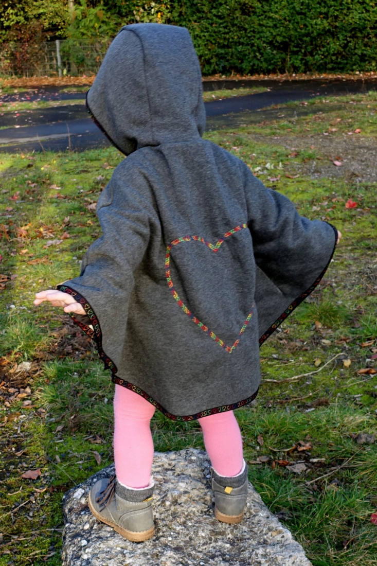 kinder poncho naehen 5