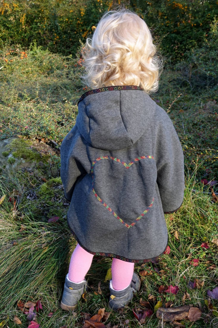 kinder poncho naehen 7
