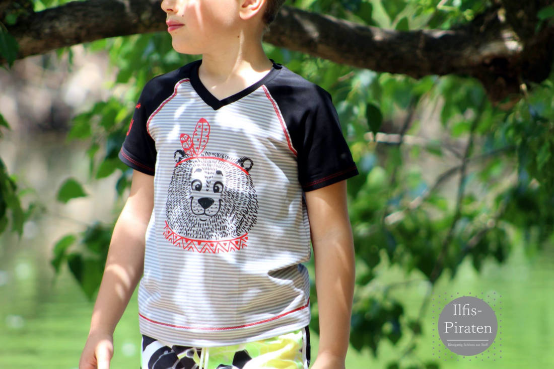 kinder raglan shirt naehen yael 5 cr