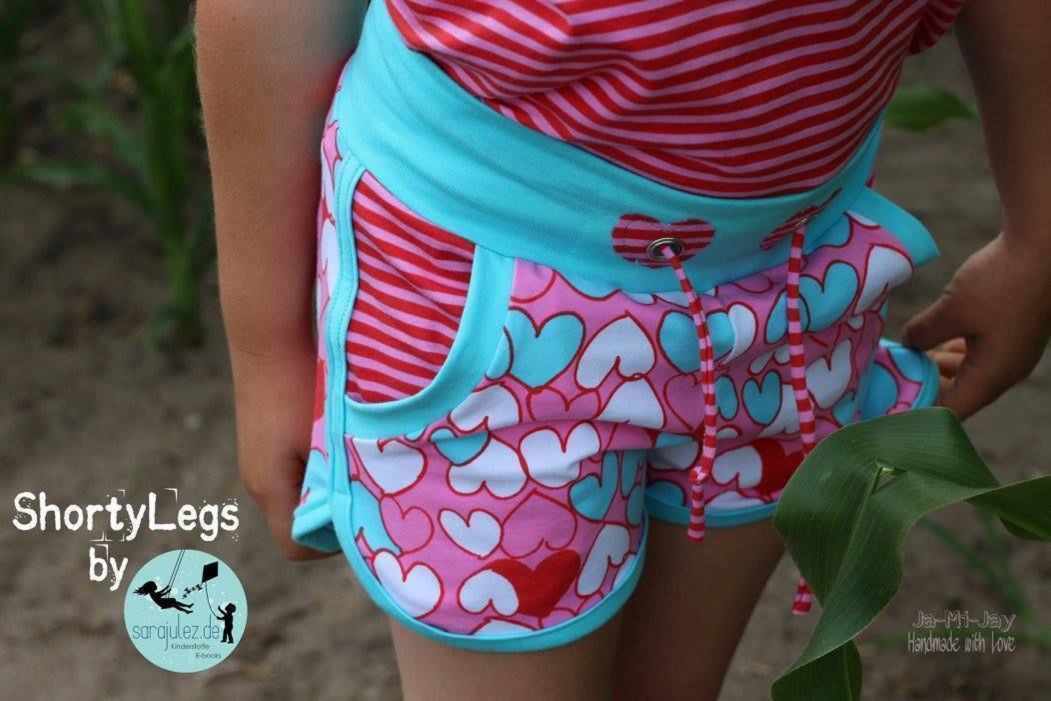 kinder shorts naehen shorty legs 6 cr