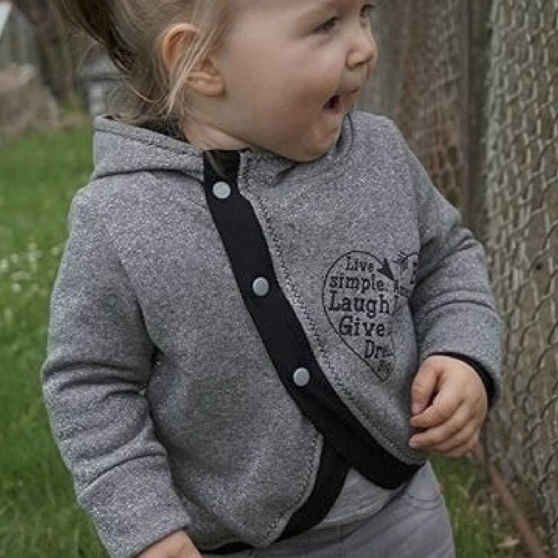 kinder sweat jacke naehen neesha 2