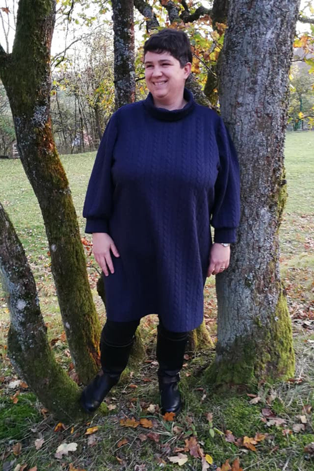 strick kleid naehen 66