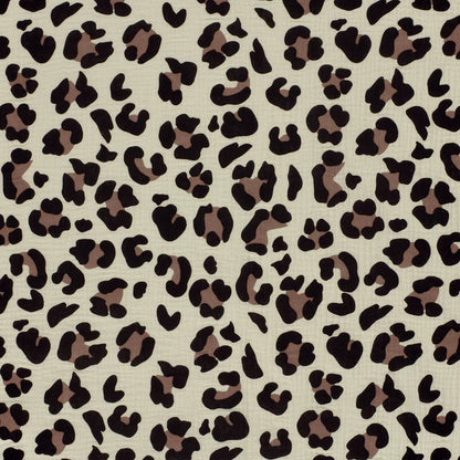 Musselin Leopard Animal Print - VORBESTELLUNG -