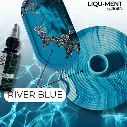 Lique-Ments - RIVER BLUE - 50 ml Farbe für Gießpulver