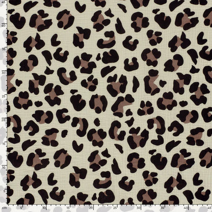 Musselin Leopard Animal Print - VORBESTELLUNG -