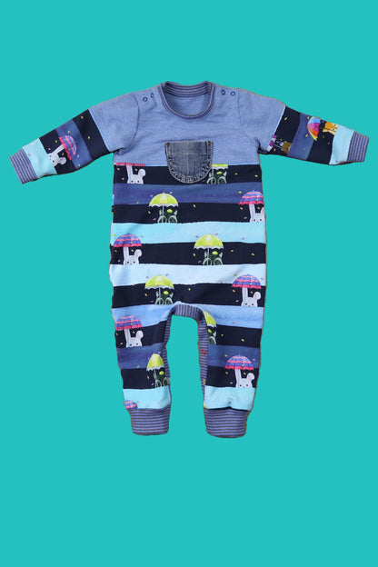 Baby Anzug GULA (Papierschnittmuster)