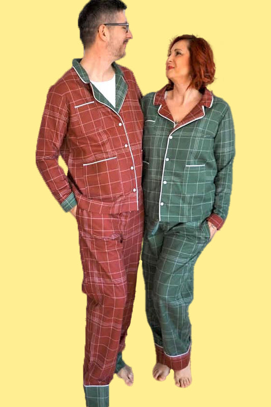 Unisex Pyjama TIDUR (Papierschnittmuster)