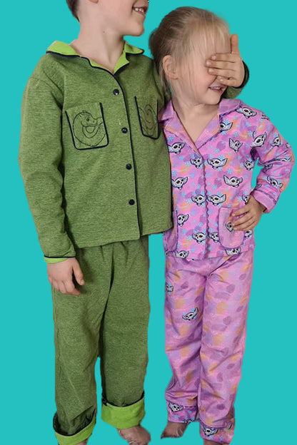 Kinder Pyjama TIDUR (Papierschnittmuster)