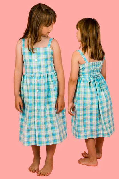 Kinder Kleid GARIS (Papierschnittmuster)