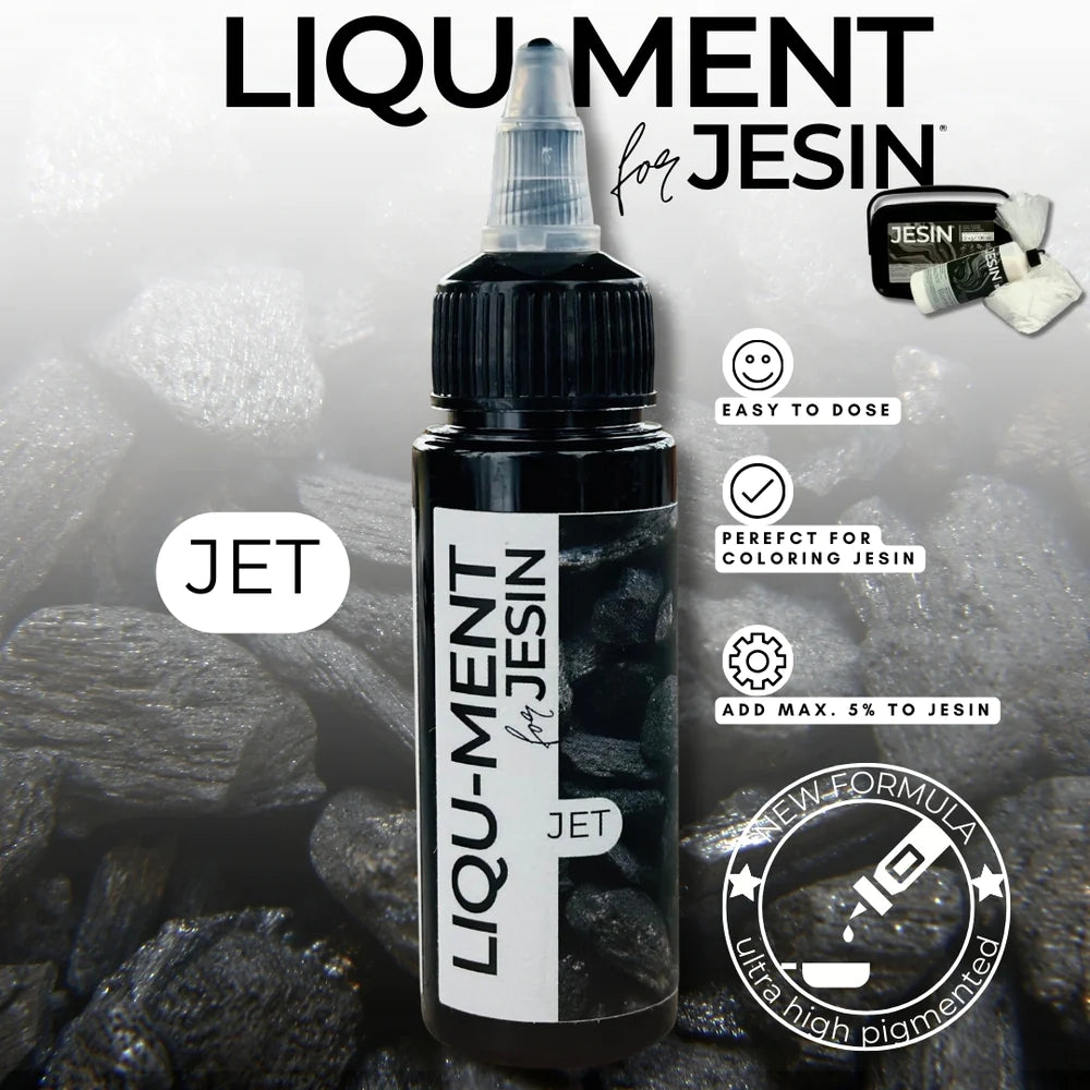 Lique-Ments - JET - 50 ml Farbe für Gießpulver
